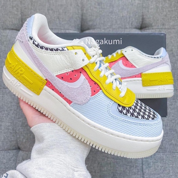 🌸 Nike Air Force 1 shadow pastel patch - Picture 2 of 4